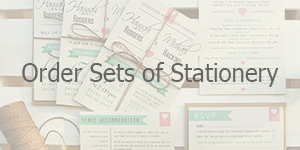 order sets of stationery